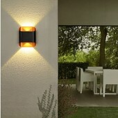 cheap Outdoor Wall Lights-Up and Down Modern LED Wall Lamp 2/4 Head Light Indoor Lighting Outdoor Lighting Wall Lights for Gallery Light 110-240V 5W