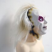 levne Masky-Zombie předvečer Všech svatých Maska Plná hlava Realistická maska Beetlejuice Strašidelný kostým Dospělé Unisex předvečer Všech svatých Karneval Výkon Párty Jednoduché Halloweenské kostýmy Oblékněte