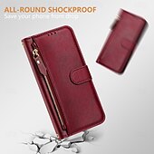 levne Ostatní pouzdra-telefon Carcasă Pro Google Pixel 9 Pro Pixel 9 Pro XL Pixel 8 Pro Pixel 8 Pixel 9 Pixel 7 Pixel 7 Pro Pixel 6 Pixel 6 Pro Pouzdro na peněženku se stojánkem Zip Ochrana celého těla Retro TPU PU kůže