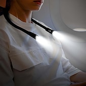 abordables Lampes de lecture-Lampe Tour de Cou LED Mains Libres – Intensité Variable, Flexible pour Lecture &amp; Éclairage Extérieur