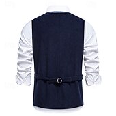 levne oblečení-Retro Řvoucí 20s 20. léta 20. století Úbory Vesta Sada příslušenství Gentleman Pánské předvečer Všech svatých Karneval Nový rok Večírek Plesová maškaráda Silvestr Dospělé Nákrčník Vesta Více doplňků