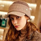 economico Cappelli per feste-cappelli lana fibra cappello floscio cappello da sole casual festa semplice classico con giunture copricapo copricapo