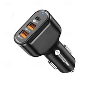 billige Billader-usb c billader pd billader adapter 3 porter mini usb billader 30w hurtiglader biladapter