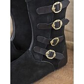 levne obuv-Středověké Renesanční Boty Pánské Unisex Keltské Pirát předvečer Všech svatých Karneval Plesová maškaráda Večírek LARP Ren Faire Dospělé Boty