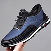 economico Sneakers da uomo-scarpe da ginnastica sportive blu da uomo - scarpe da corsa leggere con design a fiamma, comode scarpe sportive per palestra e attività all&#039;aperto