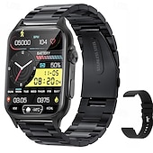 Χαμηλού Κόστους Smartwatch-iMosi KT64 Εξυπνο ρολόι 1.96 inch Έξυπνο ρολόι Bluetooth Βηματόμετρο Υπενθύμιση Κλήσης Παρακολούθηση Ύπνου Συμβατό με Android iOS Γυναικεία Άντρες Κλήσεις Hands-Free Αδιάβροχη Έλεγχος Μέσων IP 67 39