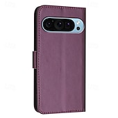 お買い得  その他のスマホケース-電話 ケース 用途 ピクセル9プロ ピクセル9プロXL Pixel 8 Pro Pixel 8 ピクセル9 Pixel 7 Pixel 7 Pro Pixel 6 Pixel 6 Pro フリップカバー スタンド付き リストストラップ付き カード挿入口 レトロ風 TPU PUレザー