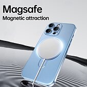 ieftine Carcase iPhone-telefon Maska Pentru iPhone 16 Pro Max Plus iPhone 15 Pro Max Plus iPhone 14 13 12 Pro Max Plus iPhone 14 Pro Max iPhone 13 12 Pro Max Capac Spate rezista Magnetic Acceptă încărcarea fără fir Retro