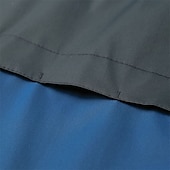 ieftine Fleece și jachete 3 în 1-Bărbați Αδιάβροχο μπουφάν În aer liber Impermeabil Rezistent la Vânt Îmbrăcăminte pentru drumeții Primăvară Toamnă Veste Peteci Gri Închis Negru Galben