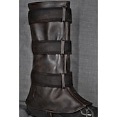 Χαμηλού Κόστους Υποδήματα-Ρετρό / Βίντατζ Μεσαίωνα Χορός μεταμφιεσμένων Γκέτες Κάλυμμα παπουτσιών Φανταχτερή Φόρεμα Ανδρικά Γιούνισεξ Πειρατής Steampunk Απόκριες Μασκάρεμα Επίδοση Πάρτι Σκηνή Ενηλίκων Κάλυμμα παπουτσιών