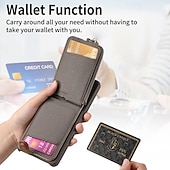 cheap Other Phone Case-Phone Case For Pixel 9 Pro Pixel 9 Pro XL Pixel 8 Pro Pixel 8 Pixel 7 Pixel 7 Pro Pixel 6 Pixel 6 Pro Back Cover with Stand Holder Ring Holder Zipper Retro TPU PU Leather