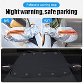 economico Parasole e aletta parasole per auto-telo copriauto invernale telo copriauto antigelo auto mezzo garage protezione grandine parabrezza protezione solare con magnete set invernale auto