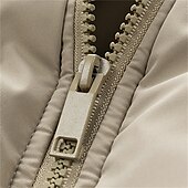 tanie Kamizelki-Męskie Kamizelka Rozdymkowa Kamizelka Pikowana kamizelka Codzienny Randka Urlop Moda Codzienny Jesień i zima Kieszeń Poliester Zatrzymujący ciepło Wygodny Jednokolorowe Zamek błyskawiczny Kołnierz