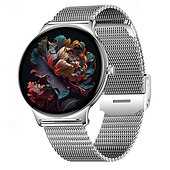 お買い得  スマートウォッチ-imosi 1.43インチ AMOLED スマートウォッチ フィットネス ランニングウォッチ Bluetooth 歩数計 通話リマインダー アクティビティトラッカー Android iOS 対応 女性 男性 長時間待機 ハンズフリー通話 防水 IP67