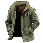 economico Felpe 3D da uomo-Capodanno Natale Per uomo Mucca Con logo Stampa di mucca Felpe Felpa Felpa con zip Manica lunga Felpa Con cerniera Di tendenza Fantastico Giornaliero Con stampe Natale Da mare Feste Zip intera