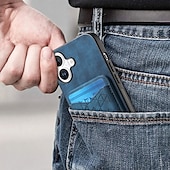 economico Cover per iPhone-telefono Custodia Per iPhone 16 Pro Max Plus iPhone 15 Pro Max Plus iPhone 14 13 12 11 Pro Max Plus Mini iPhone 14 Pro Max iPhone 13 12 11 Pro Max Per retro Porta carte di credito Con supporto Slot