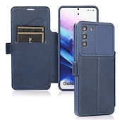 cheap Samsung Cases-Phone Case For S21 A72 A71 A51 A31 S20 Plus S20 Ultra S20 A32 A52 Flip Cover with Stand Holder Card Slot Shockproof Retro TPU PU Leather