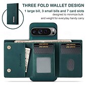 levne Ostatní pouzdra-telefon Carcasă Pro Pixel 9 Pro Pixel 9 Pro XL Pixel 8 Pro Pixel 8 Pixel 9 Pixel 7 Pixel 7 Pro Pixel 6 Pixel 6 Pro Pixel Fold Zadní kryt se stojánkem Oddělitelný Magnetické Retro TPU PU kůže