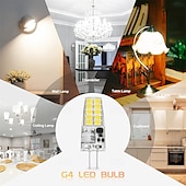 economico Luci LED bi-pin-10 lampadine a LED G4, tipo JC bi-pin anti-sfarfallio, equivalenti alogene da 12 V a 20 W, per lampadari, illuminazione da giardino e a microonde