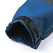 ieftine Fleece și jachete 3 în 1-Bărbați Αδιάβροχο μπουφάν În aer liber Impermeabil Rezistent la Vânt Îmbrăcăminte pentru drumeții Primăvară Toamnă Veste Peteci Gri Închis Negru Galben