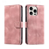 cheap iPhone Cases-Phone Case For iPhone 16 Pro Max Plus iPhone 15 Pro Max Plus iPhone 14 13 12 11 Pro Max Plus Mini iPhone 14 Pro Max iPhone 13 12 11 Pro Max Flip Cover with Stand Holder Magnetic with Wrist Strap Retro