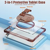 Недорогие чехол для iPad-Таблетка Чехлы панели Назначение Apple iPad Air 11 дюймов (2024 г.) iPad Air 13 дюймов (2024 г.) iPad Про 11 дюймов (2024 г.) iPad Про 13 дюймов (2024 г.) iPad 10,9 дюймов 10-й Айпад Эйр 5-й ipad 9th