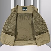 economico Gilet-Per uomo Gilet / gilet da escursionismo Gilet di pile da escursione Senza maniche Gilè Esterno Traspirante Comodo Tasche Nylon Nero Verde militare Rosso Caccia Pesca Scalate