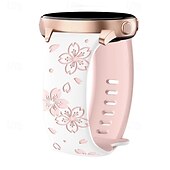 cheap Samsung Watch Bands-Watch Band for Samsung Galaxy Watch 7/6/5/4 40/44mm, Galaxy Watch 5 Pro 45mm, Galaxy Watch 4/6 Classic 42/46/43/47mm, Watch 3, Active 2, Gear S2 Silicone Replacement  Strap Cute Adjustable Solo Loop