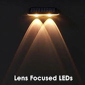 Недорогие Уличные светильники-2/4 шт., солнечный светильник для ограждения, rgb, меняющий цвет, уличный солнечный настенный светильник, садовый декор, ступенчатый светильник, IP65, водонепроницаемый светильник для дорожки,