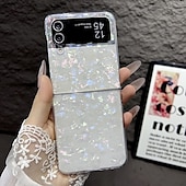 お買い得  サムスン用ケース-電話 ケース 用途 サムスンのギャラクシー Zフリップ6 Z Flip 5 Z Flip 4 Z Flip 3 バックカバー 耐衝撃 レトロ風 PC