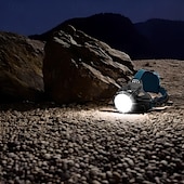 abordables Phares avant-Lampe frontale rechargeable à LED super lumineuse, lampe frontale USB 4 modes IPX5 étanche 90° réglable pour le camping, la randonnée, la course à pied, la chasse, le vélo