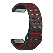 halpa Garmin kellonauhat-Kellon ranneke varten Garmin Fenix 8 47mm 51mm 7X 6 6X Pro Epix Pro Instinct 2X Approach S70 S62 S60 Forerunner 955 945 Epix Marq Descent Quatix 22mm 26mm Silikoni Korvaus Hihna Quick Fit Karu