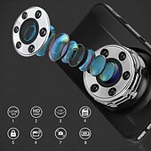 voordelige Auto DVR&#039;s-dual iens driving recorder auto usb monitoring high-definition reverse image verborgen recorder