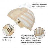 abordables Perruques Synthétiques Sans Bonnet-perruque courte bouclée ondulée avec frange pour femme, perruque bob longueur épaule, perruques en fibres synthétiques colorées résistantes à la chaleur pour cosplay, perruques de fête de Noël