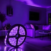 economico Strisce luminose USB-striscia di luce nera a led uv, luce viola con usb o batteria smd2835, luce uv 380-400nm per danza fluorescente, rivestimento corpo uv, lampada a luce nera non impermeabile