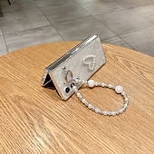 お買い得  サムスン用ケース-電話 ケース 用途 Zフォールド6 Z Fold 5 Z Fold 4 Z Fold 3 バックカバー リストストラップ付き 耐衝撃 レトロ風 PC