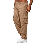 cheap Cargo Pants-Men's Outdoor Pants Cargo Pants Hiking Pants Trousers Military Spring Autumn / Fall Outdoor Regular Fit Waterproof Quick Dry Breathable Pants / Trousers Black Army Green Hunting Climbing Camping