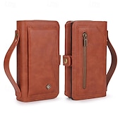 levne Pouzdra pro iPhone-telefon Carcasă Pro iPhone 16 Pro Max Plus iPhone 15 Pro Max Plus iPhone 14 13 12 11 Pro Max Plus Mini iPhone 14 Pro Max iPhone 13 12 11 Pro Max Zadní kryt Pouzdro na peněženku Magnetické Zip Slot