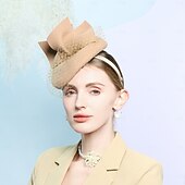 Hats 100% Wool Fedora Hat Pillbox Hat Top Hat Wedding Cocktail Elegant Wedding With Petal Splicing Headpiece Headwear cheap Fascinators-Hats 100% Wool Fedora Hat Pillbox Hat Top Hat Wedding Cocktail Elegant Wedding With Petal Splicing Headpiece Headwear