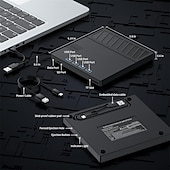 economico Cavi e adattatori-masterizzatore cd/dvd portatile ultrasottile usb 7 in 1 compatibile con lettore dvd esterno per laptop