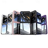 お買い得  サムスン用ケース-電話 ケース 用途 Zフリップ6 Z Flip 5 ウォレットカードケース 耐衝撃 レトロ風 TPU PC