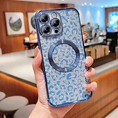 お買い得  iPhone用ケース-電話 ケース 用途 iPhone 16 Pro Max プラス iPhone 15 プロマックスプラス iPhone 14 13 12 Pro Max Plus iPhone 14 Pro Max iPhone 13 12 Pro Max バックカバー 磁石バックル ワイヤレス充電をサポート 耐衝撃 レトロ風 仕上げ