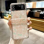 Недорогие Чехлы для Samsung-телефон Кейс для Назначение Z-флип 6 Z Flip 5 Z Flip 4 Z Flip 3 Кейс на заднюю панель Защита от удара Ретро ПК
