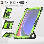 זול כיסוי טאבלט Samsung-לוּחַ כיסויים מכסים ל עבור Samsung Galaxy Tab S9 Plus 12.4&quot; S9 Ultra 14.6&quot; S8 Ultra 14.6&#039;&#039; נייד ידית מחזיק עפרונות תבנית גאומטרית PC