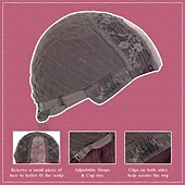 abordables Perruques Synthétiques Sans Bonnet-perruque longue ondulée pour femmes perruque ondulée perruques synthétiques bouclées naturelles résistantes à la chaleur pour filles cosplay utilisation quotidienne de fête