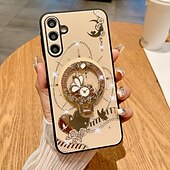 Χαμηλού Κόστους Samsung Θήκη-τηλέφωνο tok Για S24 Ultra S24 Plus S24 S24 FE S23 S23 Ultra S23 Plus S22 S22 Plus Ultra A55 A35 A25 A15 5G Πίσω Κάλυμμα με βάση στήριξης Μαγνητική Υποστήριξη ασύρματης φόρτισης Ρετρό TPU PC