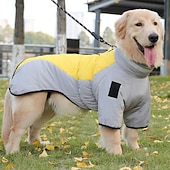 cheap Coats-Dog Coat Jacket Parka Jacket with Harness Reflective Warm Water-Resistant Outdoor Dog Clothing for Medium Large