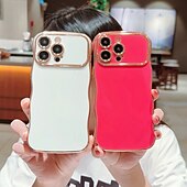 economico Cover per iPhone-telefono Custodia Per iPhone 17 Pro Max 17 Air 15 14 Pro Max Plus 13 12 11 Pro Max Copertura Posteriore Resistente agli urti Retrò Placcatura