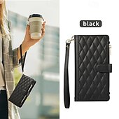 abordables Otras carcasas-teléfono Funda Para Píxel 9 Pro Pixel 9 Pro XL Pixel 8 Pro Pixel 8 Píxel 9 Pixel 7 Pixel 7 Pro Pixel 6 Pixel 6 Pro Funda Trasera con Soporte Cremallera con cordón Retro TPU Cuero de PU