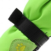 abordables Botas &amp; Protectores de Patas-Botas de nieve para perros, botas para perros al aire libre, zapatos de invierno para perros, protectores de patas antideslizantes, impermeables, deportivos y cálidos para la nieve y la lluvia para